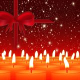 Christmas Gift and Candles