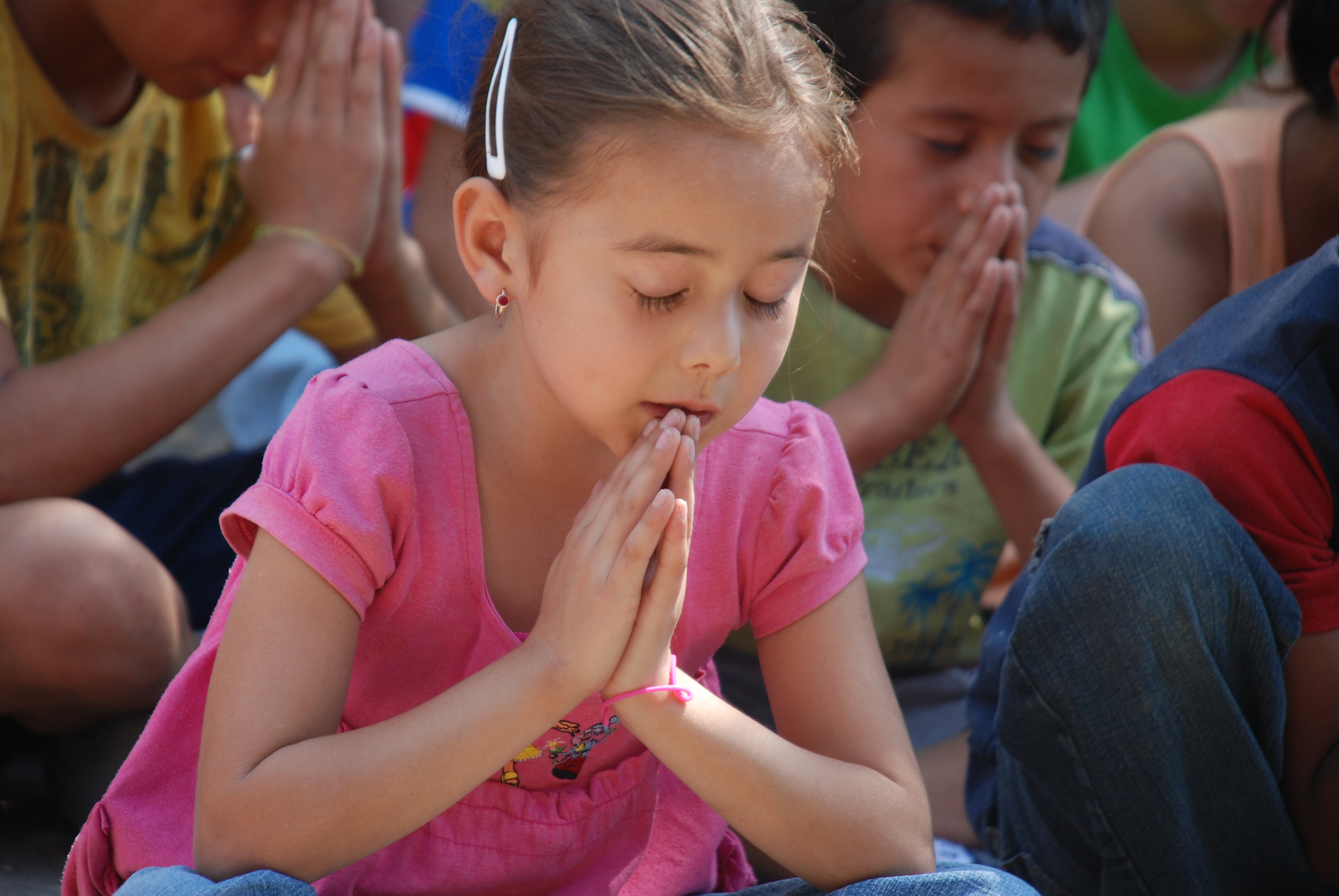 Students Praying