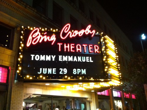 Tommy Emmanuel at the Bing 2012