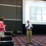 Barb and Me Presenting (courtesy Nancy C.)