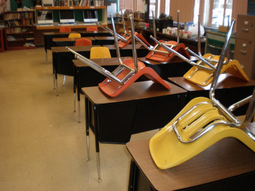 Catholic School Classroom Desks