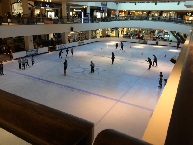 Ice Skating in the Mall – One Catholic Life