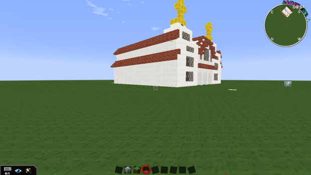 A Catholic Church in Minecraft