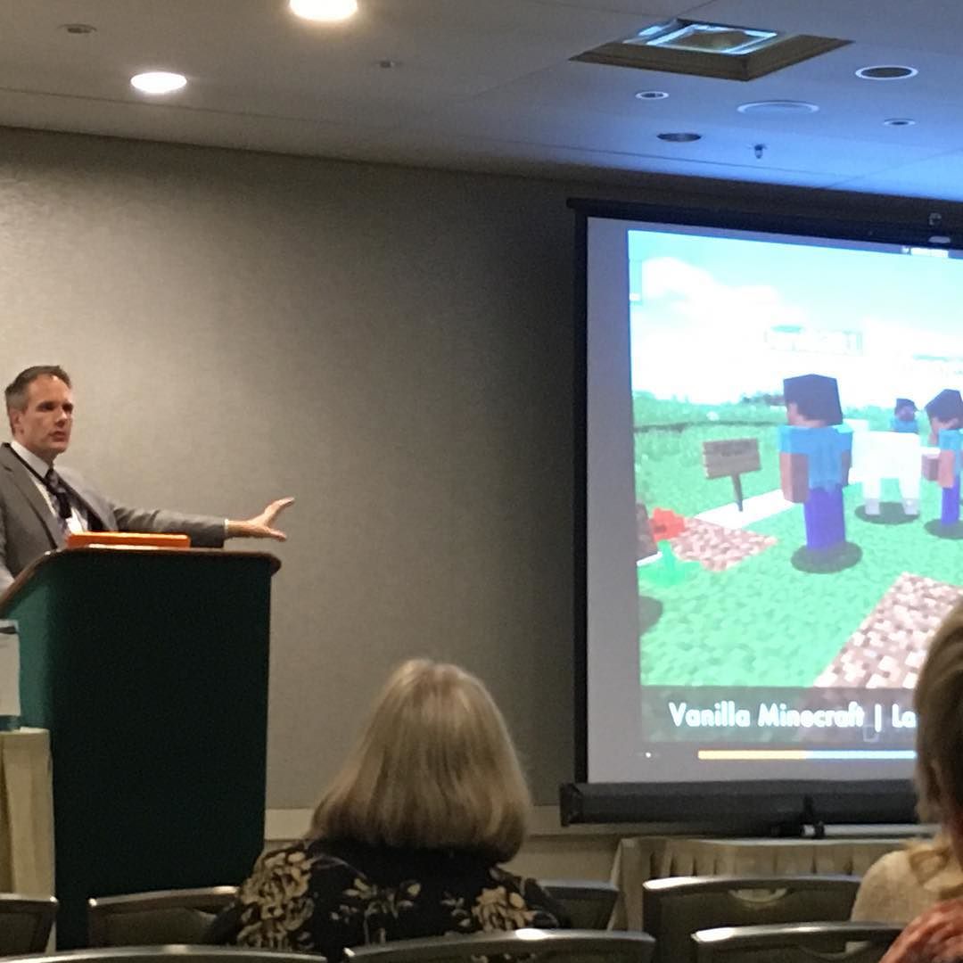 Dr. Chris Haskell talks Minecraft