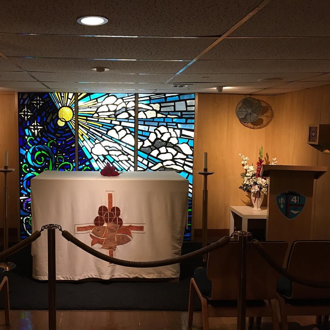 Chapel on USS Midway