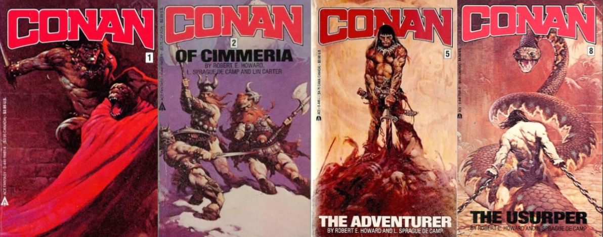 Conan Ace Paperback Covers